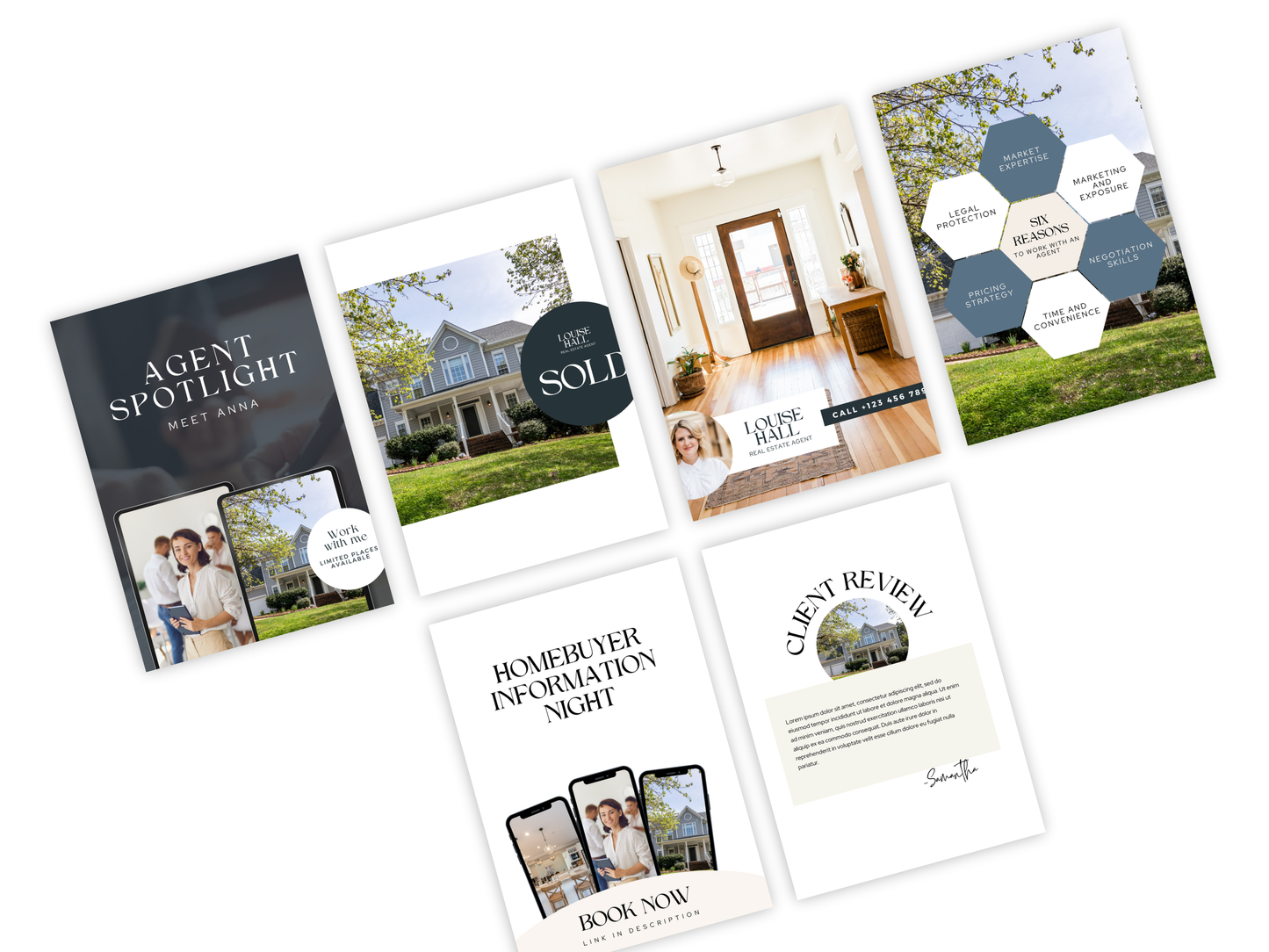 🏡 Sell More Homes & Elevate Your Brand | Real Estate Instagram Templates