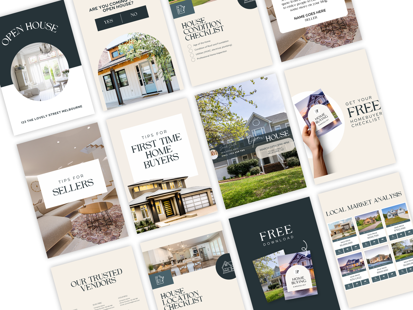 🏡 Sell More Homes & Elevate Your Brand | Real Estate Instagram Templates