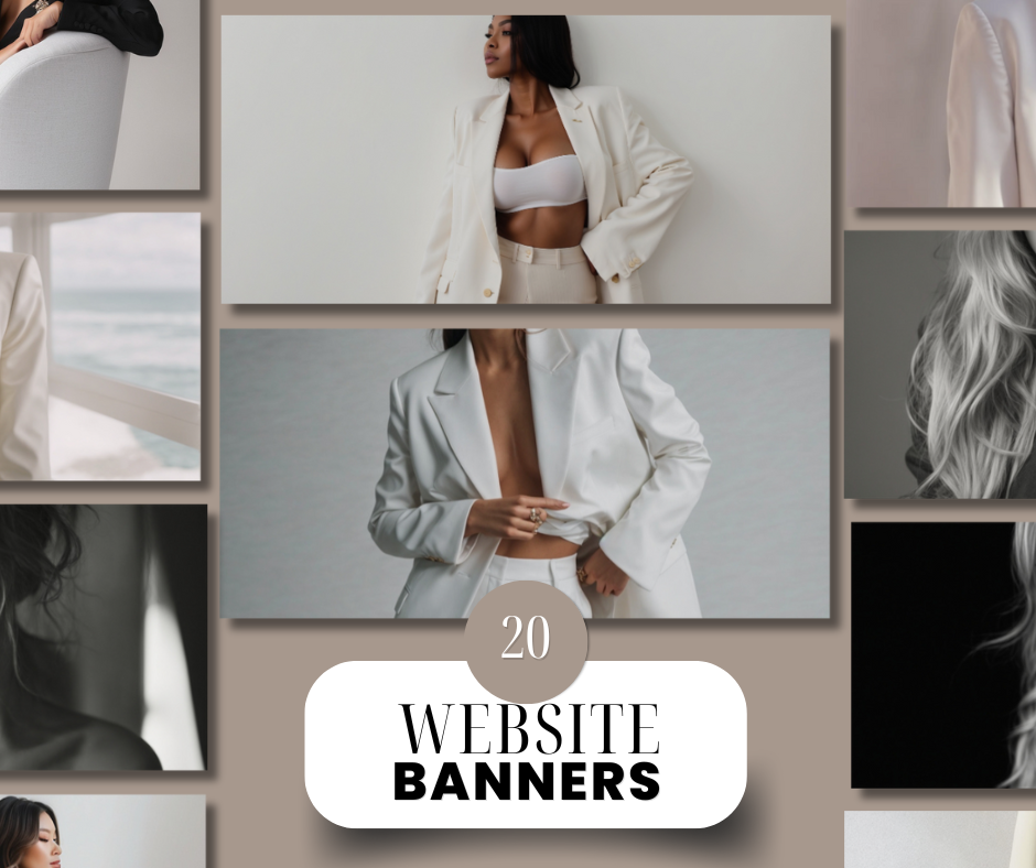 20 Modern Website Banner Templates for Canva: Sleek Designs for Stunning Websites