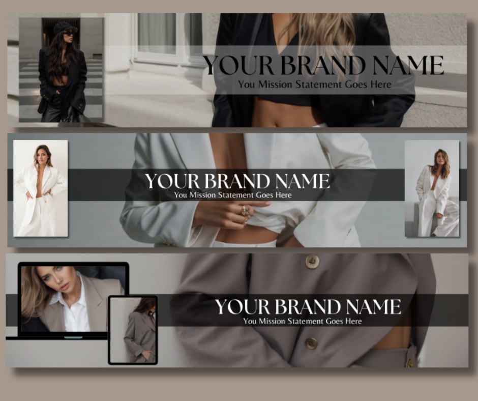 10 Elegant Etsy Shop Banners | Canva Templates for a Professional Storefront