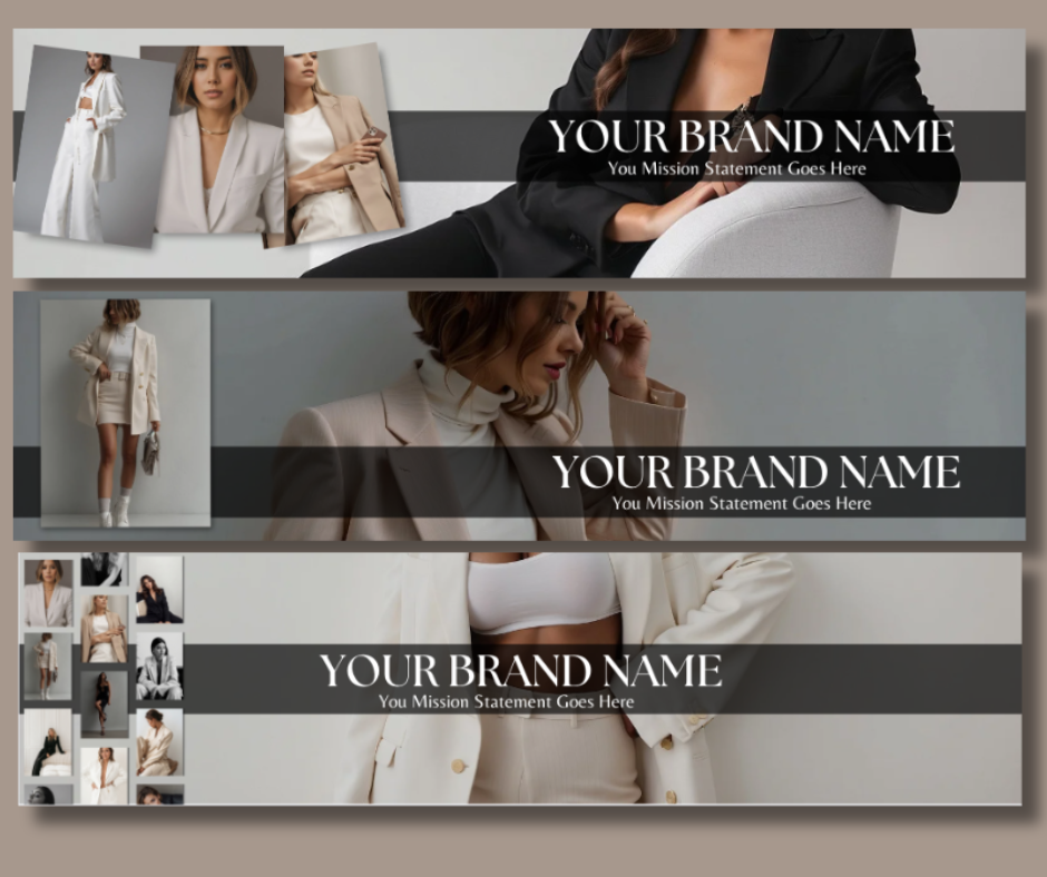 10 Elegant Etsy Shop Banners | Canva Templates for a Professional Storefront