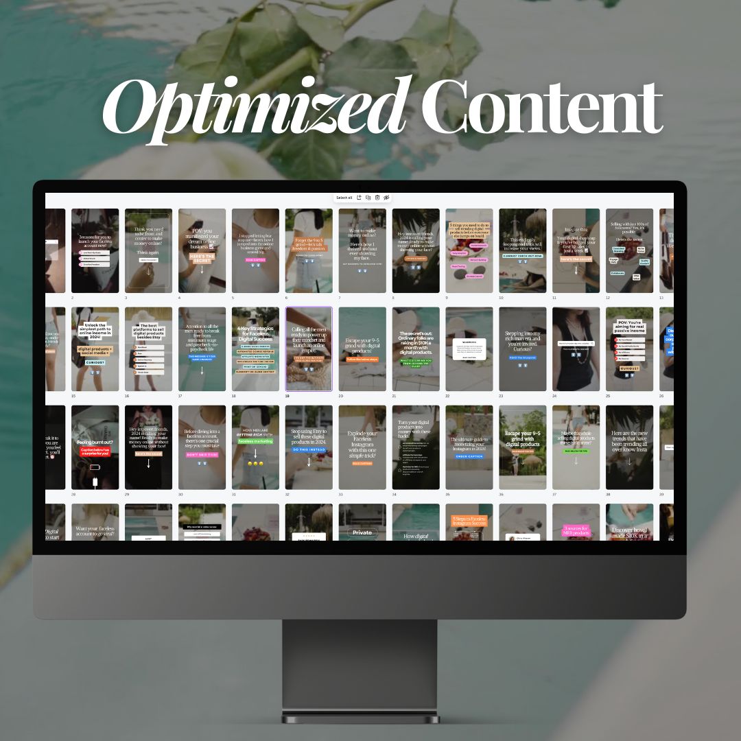 Faceless Instagram Reels & Video Templates: Effortless Content for Creators and Brands