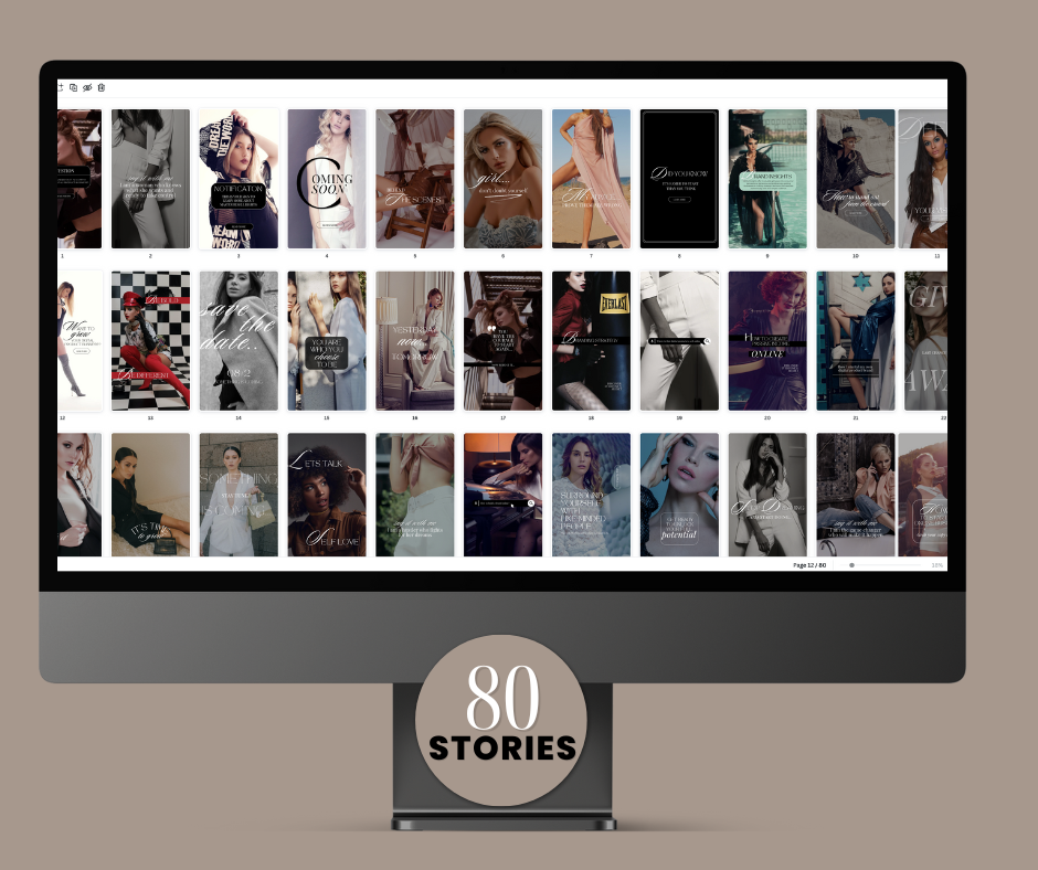 240 Bold & Luxurious Social Media Templates for Canva: Elevate Your Brand Instantly